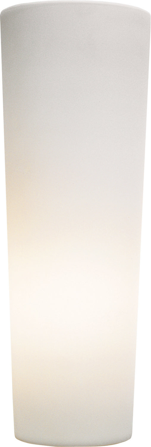 Robert Abbey - 1591 - One Light Table Lamp - Rico Espinet Marina - Frosted White Cased Glass