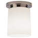 Robert Abbey - 2058 - One Light Flushmount - Rico Espinet Nina - Polished Nickel