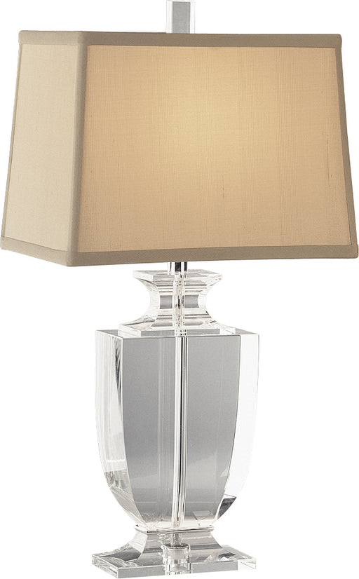 Robert Abbey - 3329 - One Light Accent Lamp - Artemis - Clear Crystal w/ Silver Plate