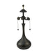Meyda Tiffany - 15648 - Two Light Table Base - Teardrop - Craftsman Brown