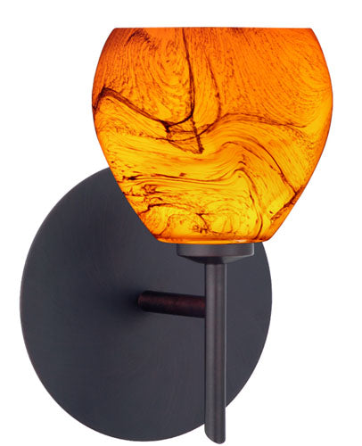 Besa - 1SW-5605HB-BR - One Light Wall Sconce - Tay Tay - Bronze