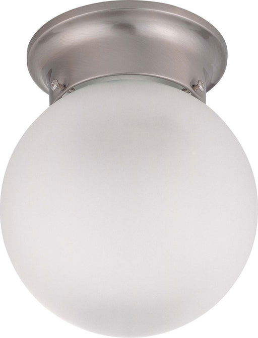 Nuvo Lighting - 60-3249 - One Light Flush Mount - Close to Ceiling Brushed Nickel - Brushed Nickel