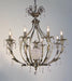 Classic Lighting - 16118 ABR CP - Eight Light Chandelier - Sharon - Antique Brass