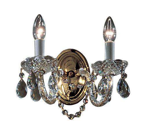Classic Lighting - 8242 GP C - Two Light Wall Sconce - Monticello - Goldd