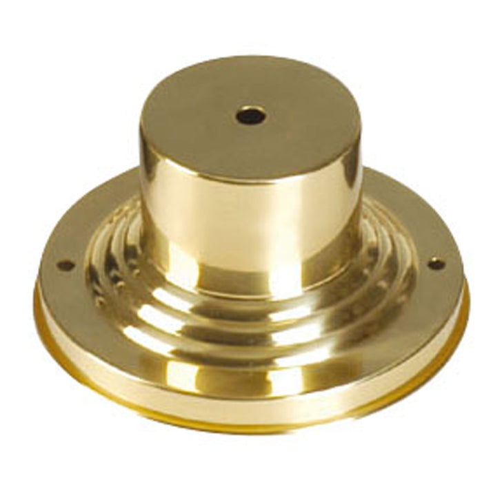 Livex Lighting - 2001-02 - Outdoor Pier Mount Adaptor - Outdoor - Polished Brass