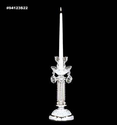 James R. Moder - 94123S22 - Candle Stick Holder - Table & Floor Lamps - Silver