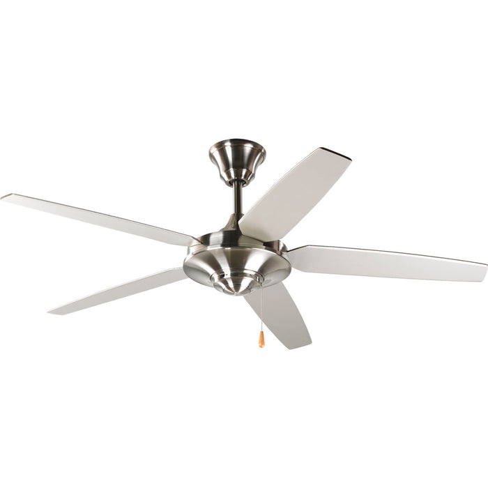 Progress Lighting - P2530-09 - 54``Ceiling Fan - AirPro Signature Plus - Brushed Nickel