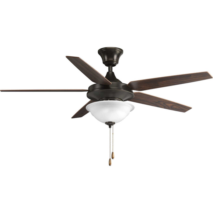 54``Ceiling Fan from the AirPro Signature Plus collection in Antique Bronze finish