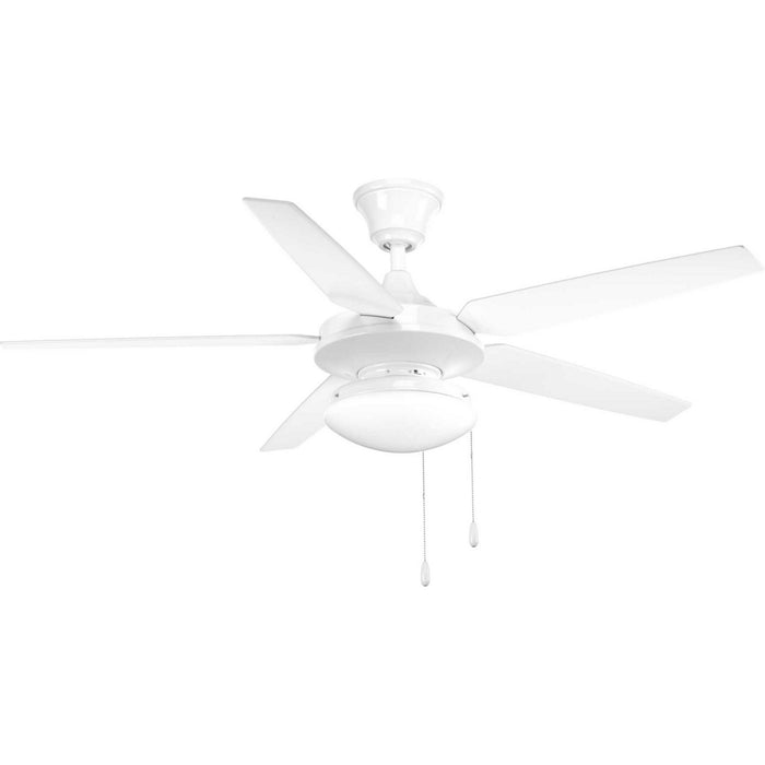 54``Ceiling Fan from the AirPro Signature Plus collection in White finish