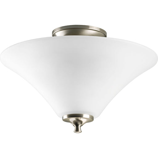 Progress Lighting - P3855-09 - Two Light Close-to-Ceiling - Close-to-ceiling - Brushed Nickel