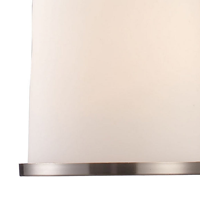 One Light Mini Pendant from the Chadwick collection in Satin Nickel finish