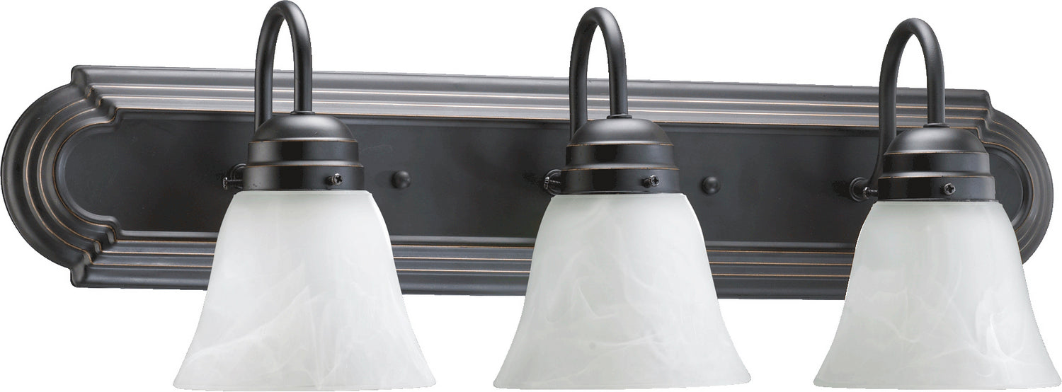 Quorum - 5094-3-195 - Three Light Vanity - Old World