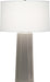 Robert Abbey - 972 - One Light Table Lamp - Mason - Smoky Taupe Glazed Ceramic
