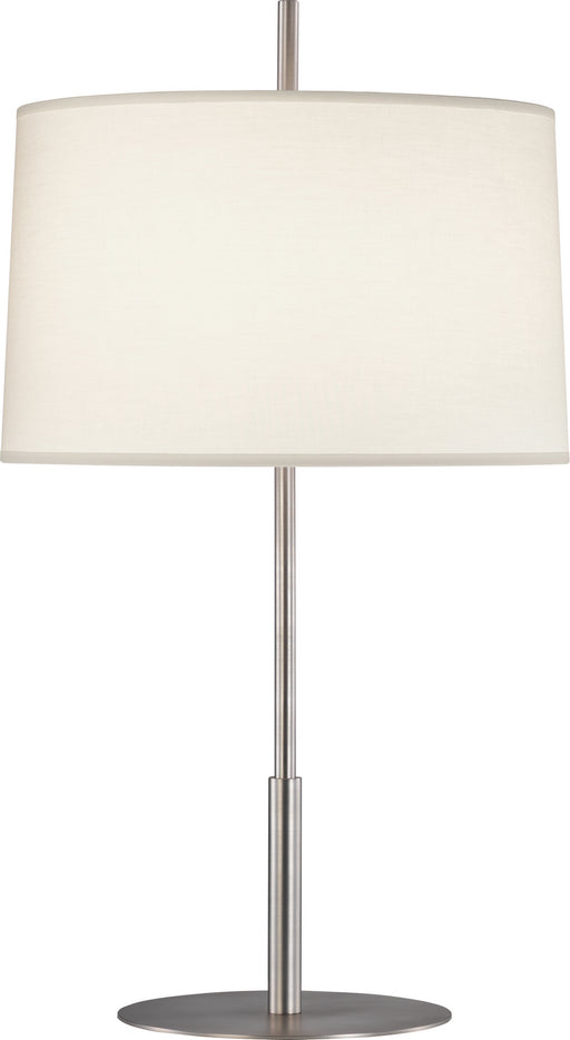 Robert Abbey - S2180 - One Light Table Lamp - Echo - Stainless Steel