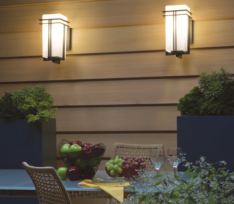 One Light Outdoor Wall Mount from the Tremillo collection in Black finish