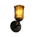 Justice Designs - GLA-8521-16-AMBR-DBRZ - Wall Sconce - Veneto Luce™ - Dark Bronze