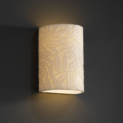 Justice Designs - PNA-0945W-BMBO - Lantern - Porcelina™ - Faux Porcelain Resin