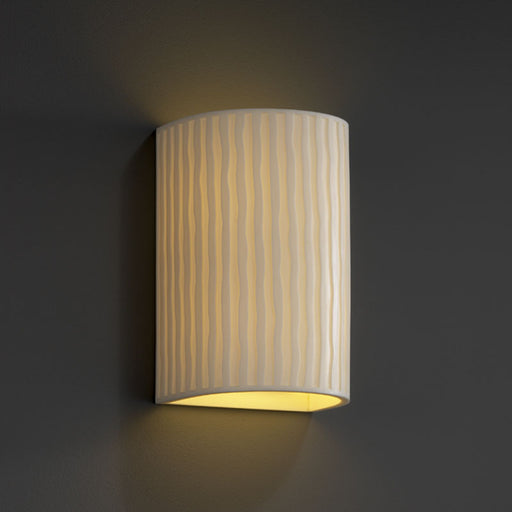 Justice Designs - PNA-1265-WFAL - Lantern - Porcelina™ - Faux Porcelain Resin