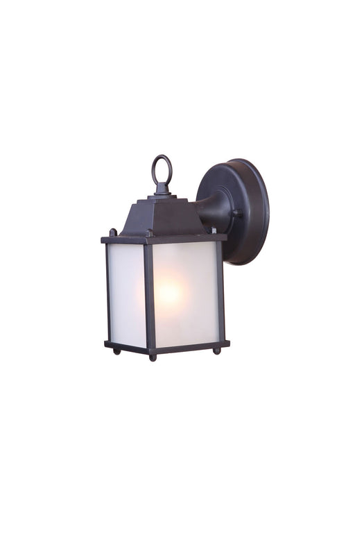 Acclaim Lighting - 5001BK/FR - One Light Outdoor Wall Mount - Builders` Choice - Matte Black