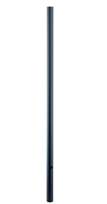 Acclaim Lighting - 95BK - 7 ft. Smooth Lamp Post - Direct Burial Lamp Posts - Matte Black