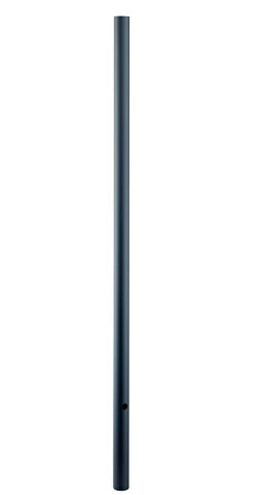 Acclaim Lighting - 95BK - 7 ft. Smooth Lamp Post - Direct Burial Lamp Posts - Matte Black