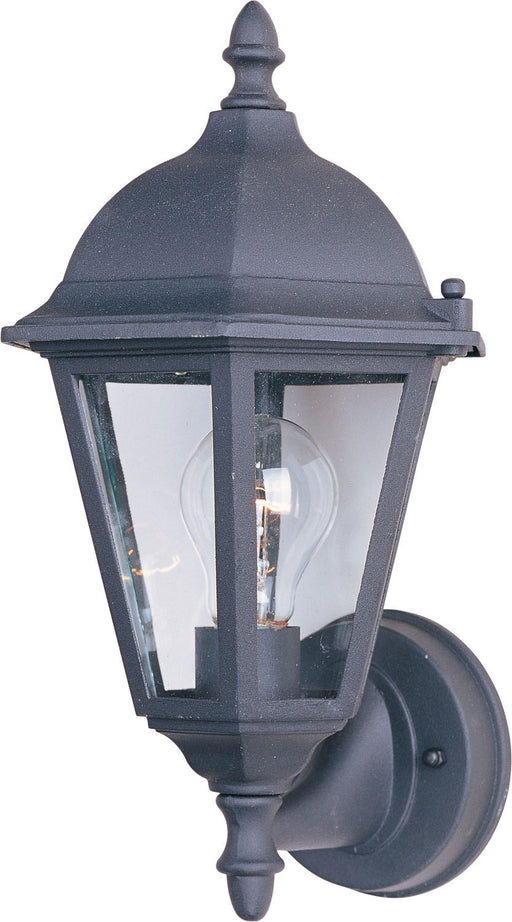 Maxim - 1002BK - One Light Outdoor Wall Lantern - Westlake - Black