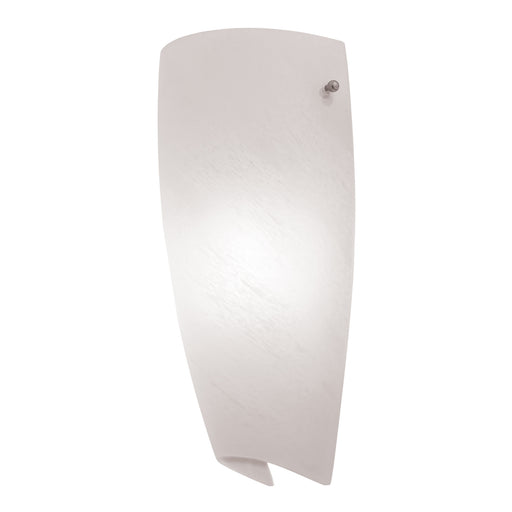 Access - 20415-ALB - One Light Wall Sconce - Daphne - Brushed Steel