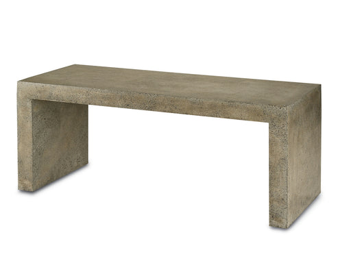 Currey and Company - 2003 - Bench/Table - Harewood - Polished Concrete