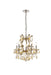Elegant Lighting - 2800D20G-GT/RC - Six Light Pendant - Maria Theresa - Gold