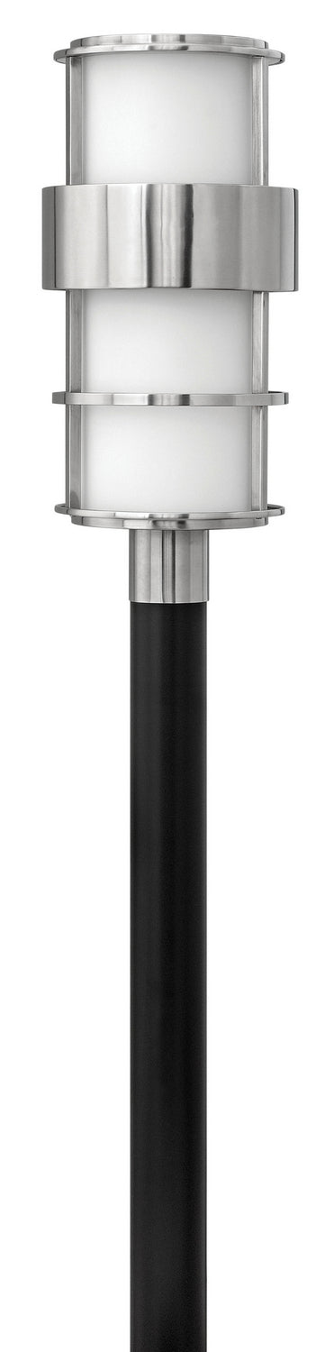 Hinkley - 1901SS - One Light Post Top/ Pier Mount - Saturn - Stainless Steel