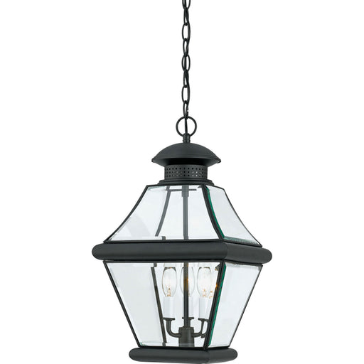 Quoizel - RJ1911K - Three Light Outdoor Hanging Lantern - Rutledge - Mystic Black