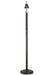 Meyda Tiffany - 115321 - Three Light Floor Base - Natural Linen - Mahogany Bronze