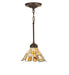 Meyda Tiffany - 99787 - One Light Mini Pendant - Delta - Mahogany Bronze