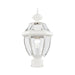 Livex Lighting - 2153-03 - One Light Outdoor Post-Top Lanterm - Monterey - White