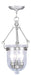 Livex Lighting - 5063-91 - Three Light Pendant - Jefferson - Brushed Nickel