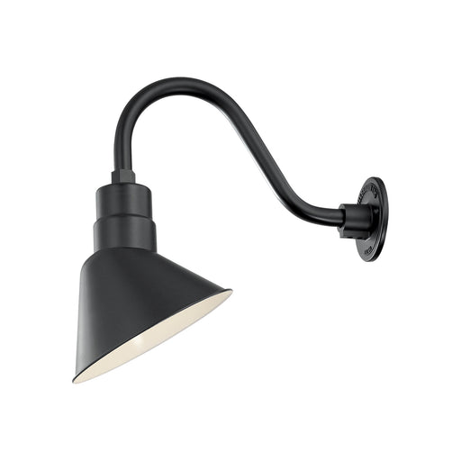 Millennium - RAS10-SB - One Light Pendant - R Series - Satin Black