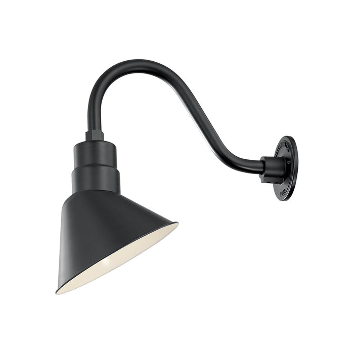 Millennium - RAS10-SB - One Light Pendant - R Series - Satin Black