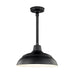 Millennium - RWHS17-SB - One Light Pendant - R Series - Satin Black