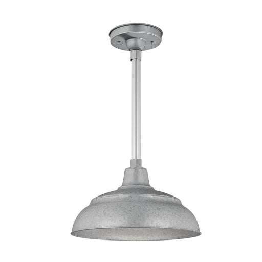 Millennium - RWHS14-GA - One Light Pendant - R Series - Galvanized