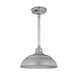Millennium - RWHS14-GA - One Light Pendant - R Series - Galvanized