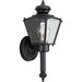 Progress Lighting - P5846-31 - One Light Wall Lantern - BrassGUARD - Black