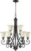 Quorum - 6154-9-86 - Nine Light Chandelier - Bryant - Oiled Bronze