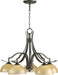 Quorum - 6496-5-86 - Five Light Chandelier - Atwood - Oiled Bronze