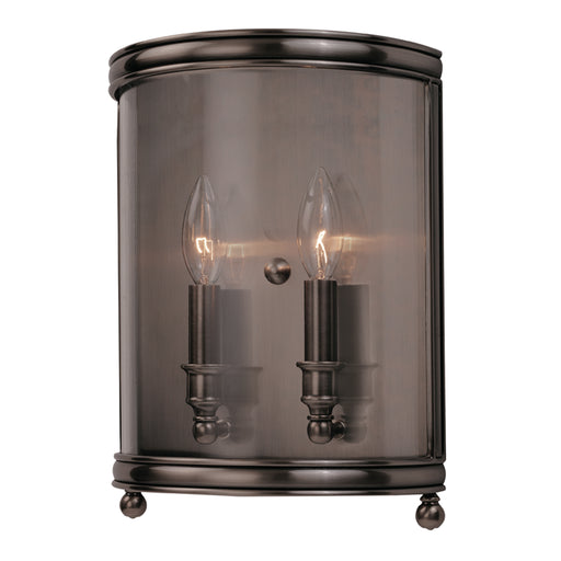 Hudson Valley - 7802-HN - Two Light Wall Sconce - Larchmont - Historic Nickel