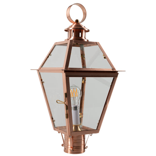 Norwell Lighting - 2250-CO-CL - One Light Post Mount - Old Colony Copper Post - Copper