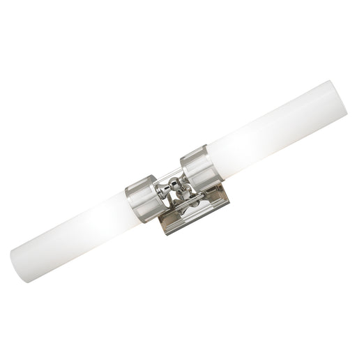Norwell Lighting - 9652-CH-SO - Two Light Wall Sconce - Astor Double Horizontal Sconce - Chrome
