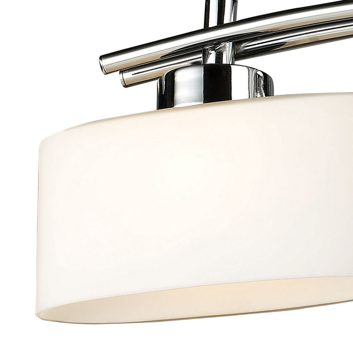 Two Light Vanity Lamp from the Eastbrook collection in Polished Chrome finish