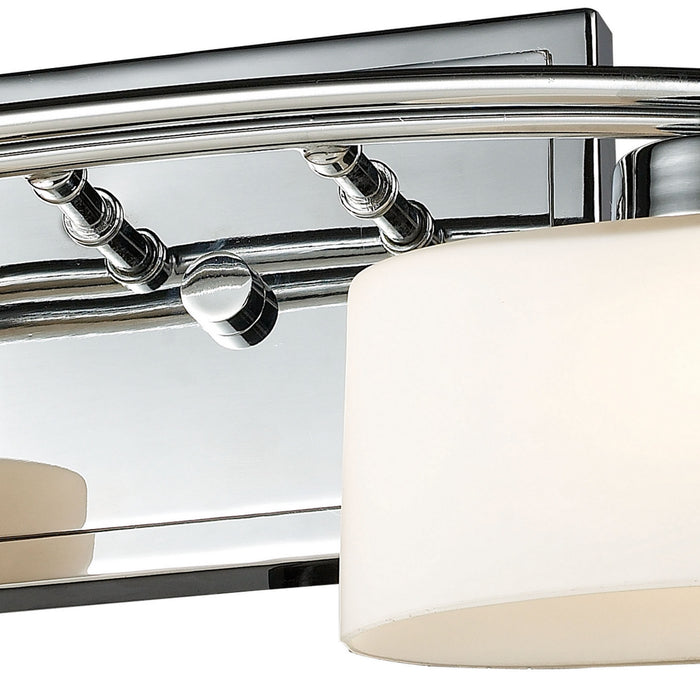Two Light Vanity Lamp from the Eastbrook collection in Polished Chrome finish