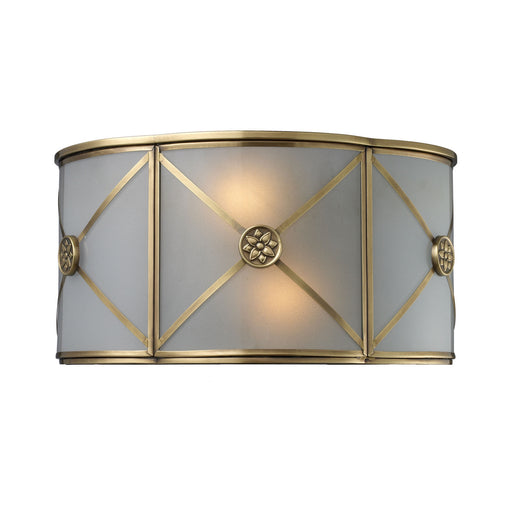 ELK Home - 22000/2 - Two Light Wall Sconce - Preston - Brushed Brass