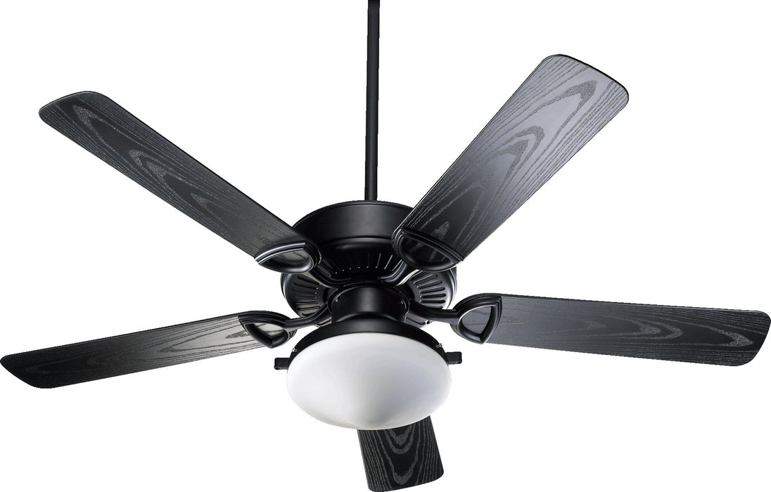 52``Patio Fan from the Estate Patio collection in Matte Black finish